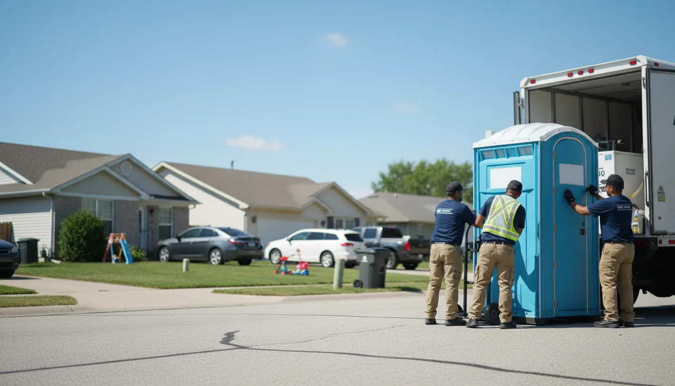Standard Porta Potty Rentals in Blue Grass, IA near me